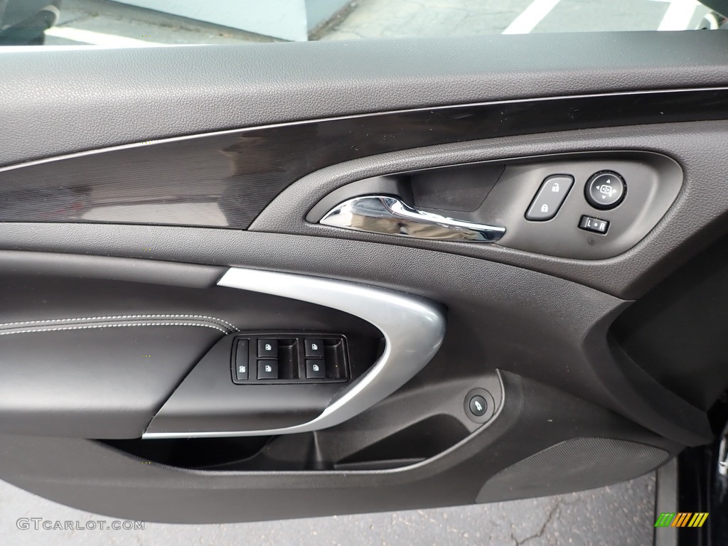 2015 Buick Regal AWD Ebony Door Panel Photo #141494501