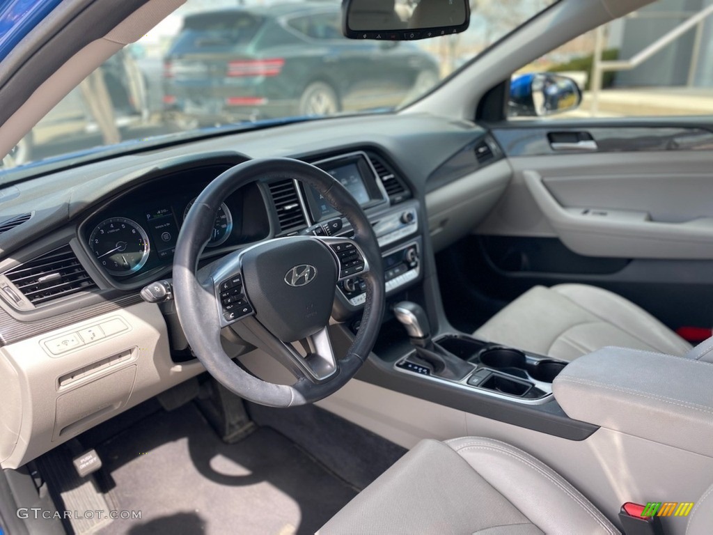 2018 Sonata Limited - Electric Blue / Gray photo #3