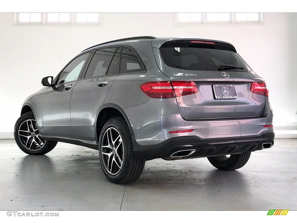 2018 GLC 350e 4Matic - Selenite Grey Metallic / Black photo #10