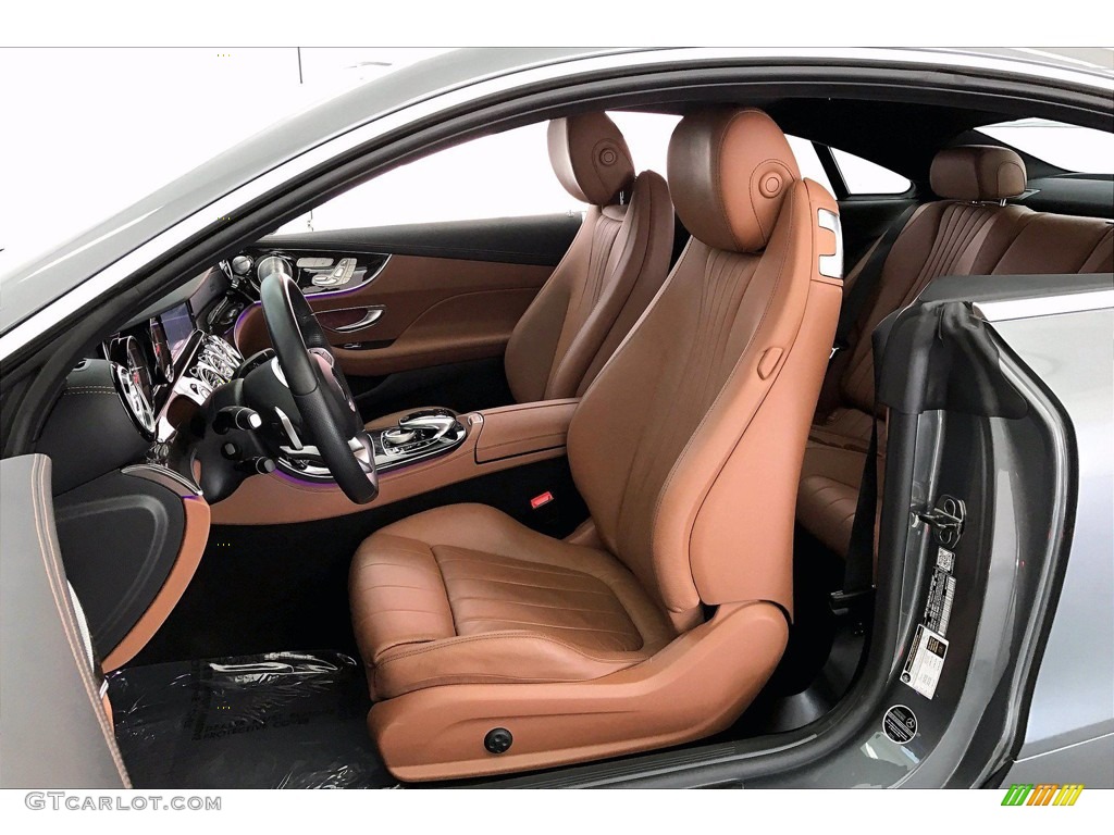 Saddle Brown/Black Interior 2018 Mercedes-Benz E 400 Coupe Photo #141495033