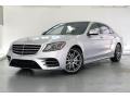 Iridium Silver Metallic 2018 Mercedes-Benz S 560 4Matic Sedan Exterior