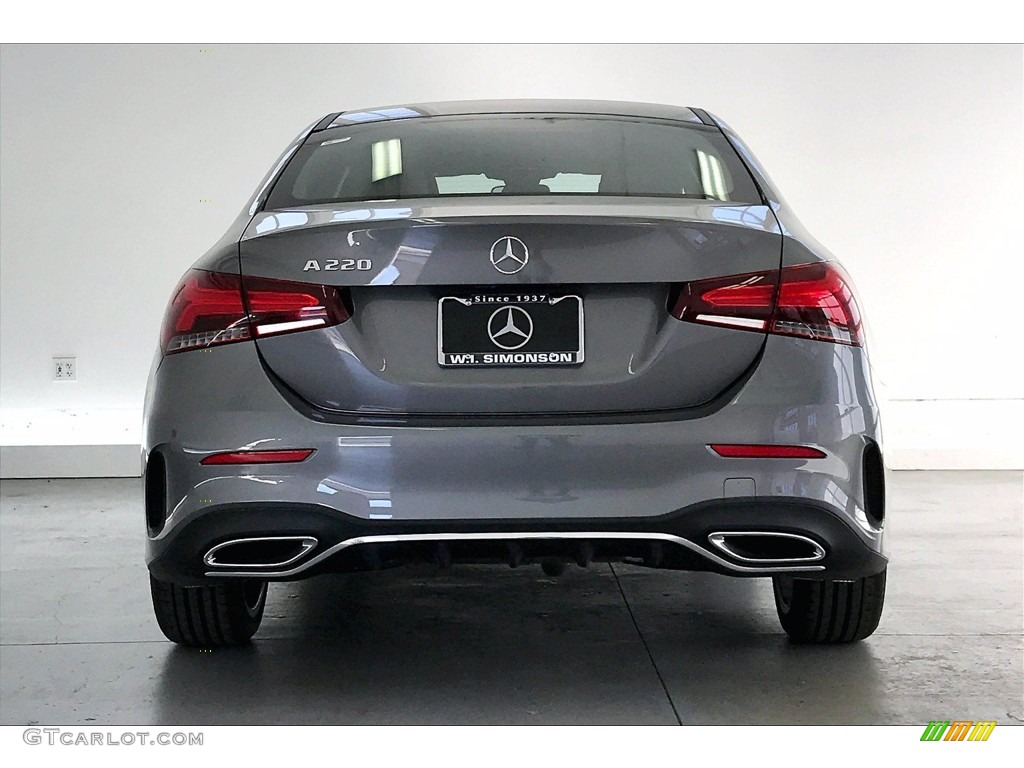 2021 A 220 Sedan - Mountain Grey Metallic / Black photo #3