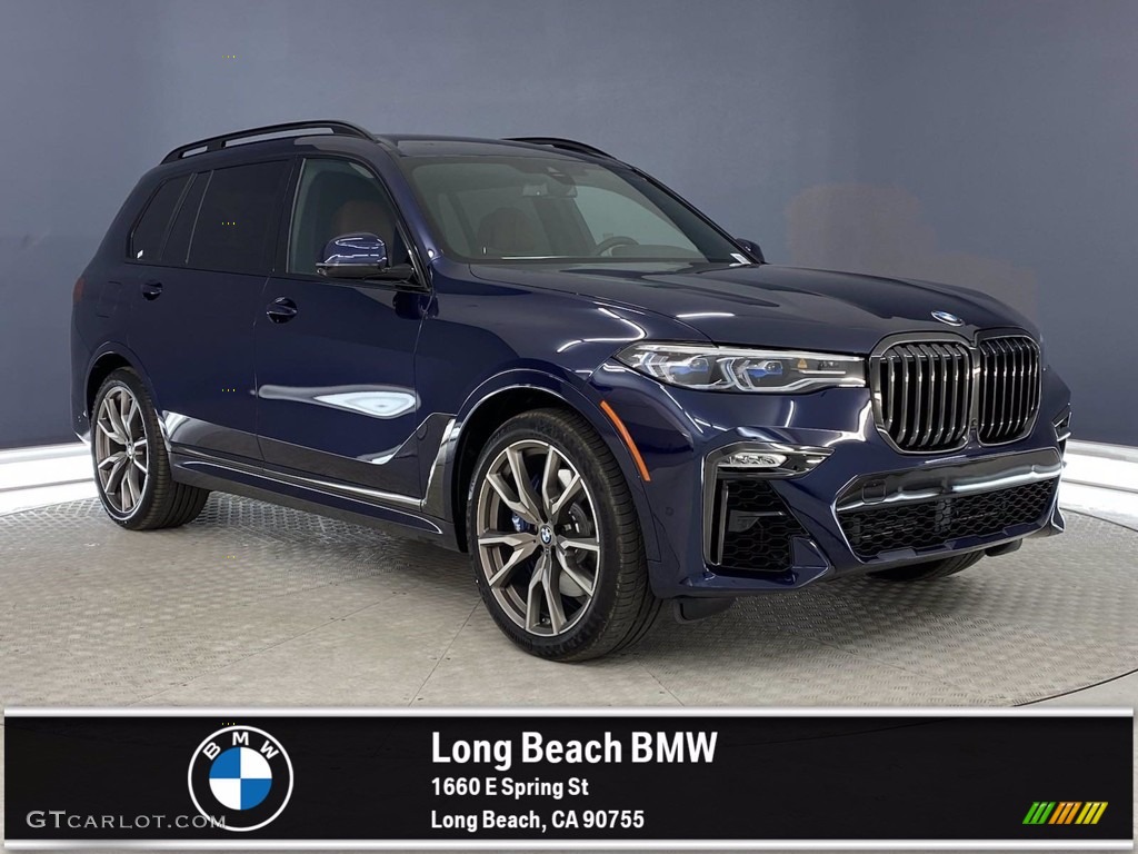 2021 X7 M50i - Tanzanite Blue II Metallic / Tartufo photo #1