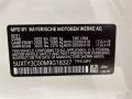  2021 X3 sDrive30i Mineral White Metallic Color Code A96