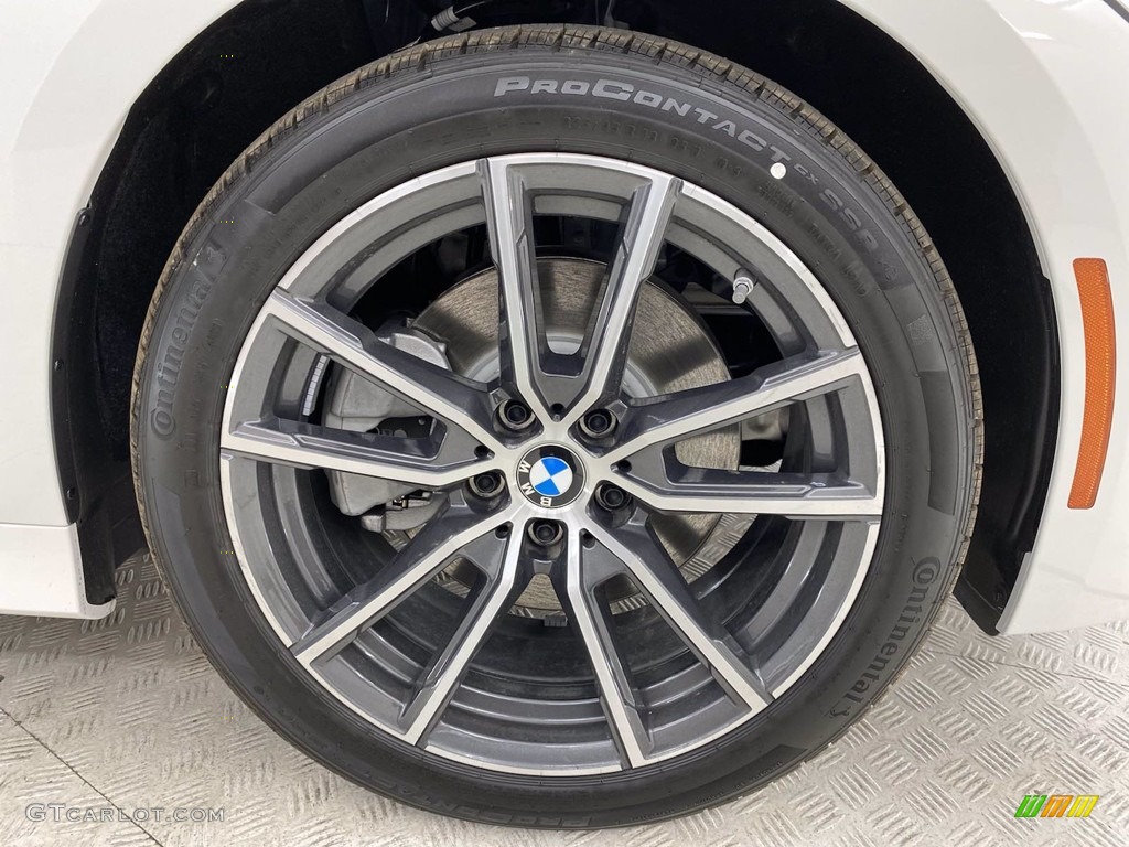 2021 3 Series 330i Sedan - Alpine White / Black photo #3