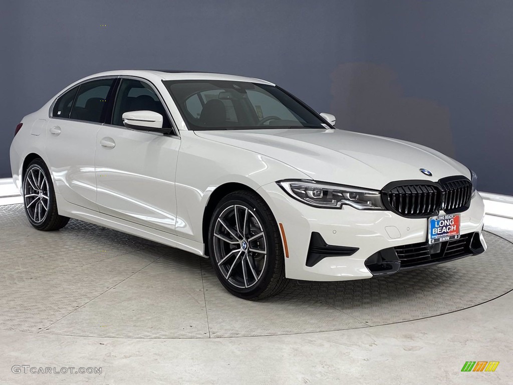 2021 3 Series 330i Sedan - Alpine White / Black photo #27