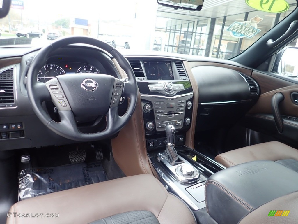 2019 Nissan Armada Platinum 4x4 Front Seat Photo #141497236