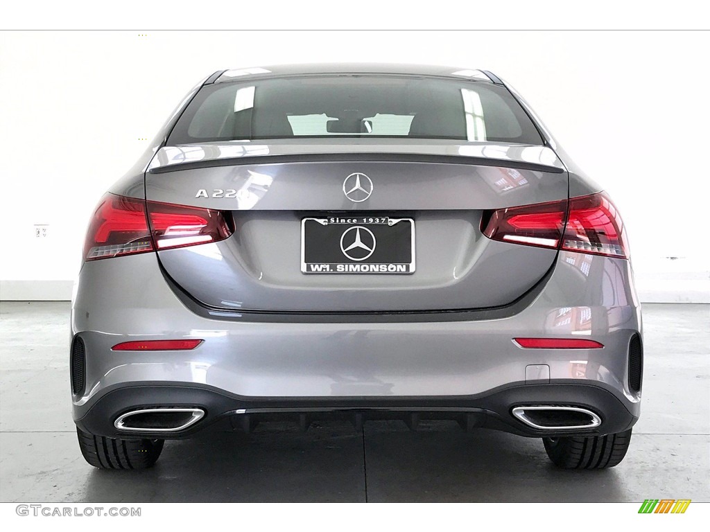 2021 A 220 Sedan - Mountain Grey Metallic / Neva Grey/Black photo #3