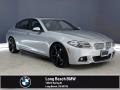 Glacier Silver Metallic 2015 BMW 5 Series 550i Sedan