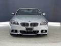 2015 Glacier Silver Metallic BMW 5 Series 550i Sedan  photo #2