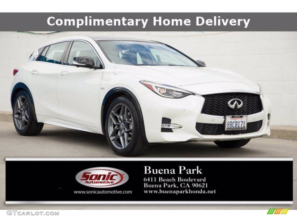2018 QX30 Sport - Majestic White / Graphite photo #1