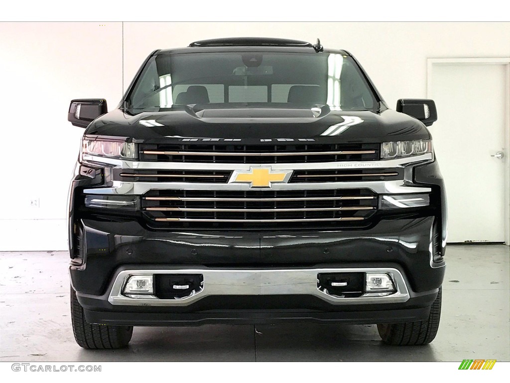 2019 Silverado 1500 High Country Crew Cab 4WD - Black / Jet Black photo #2