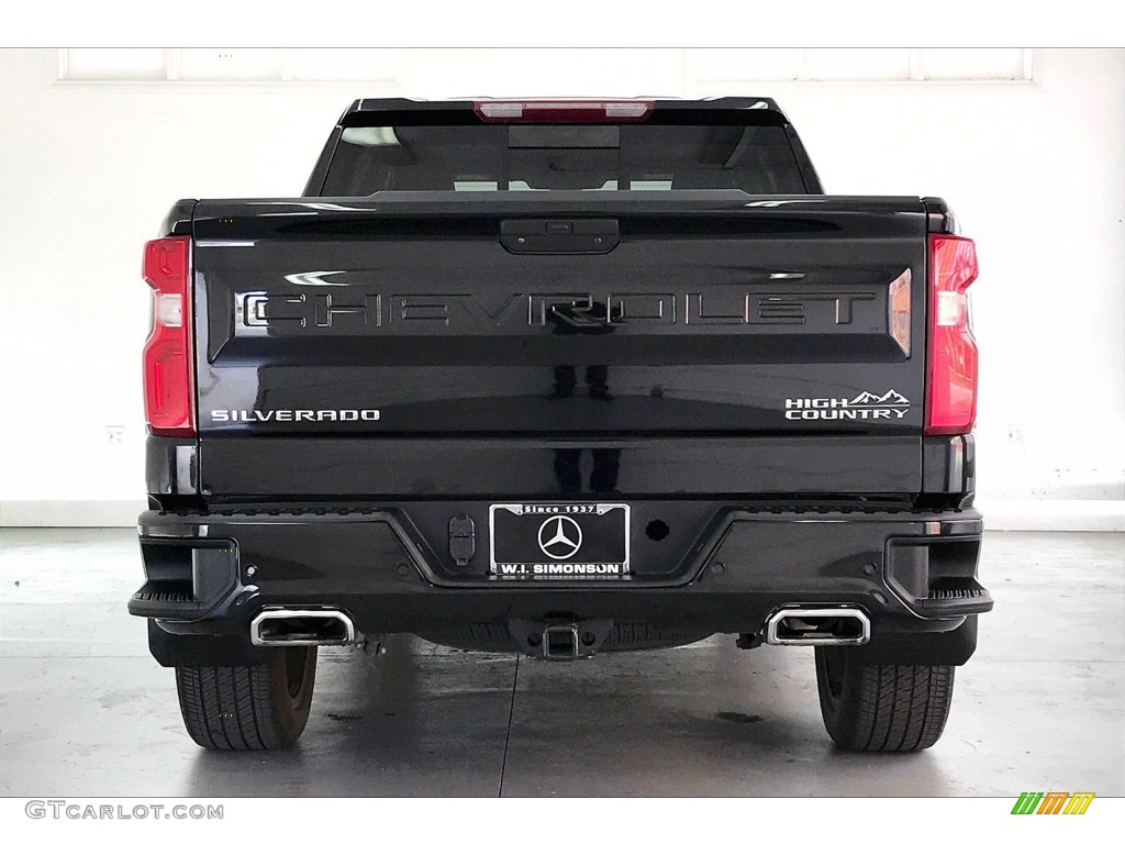 2019 Silverado 1500 High Country Crew Cab 4WD - Black / Jet Black photo #3