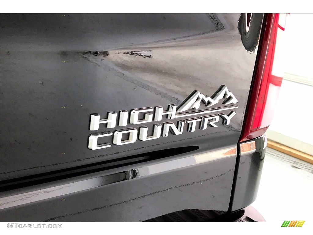 2019 Silverado 1500 High Country Crew Cab 4WD - Black / Jet Black photo #7