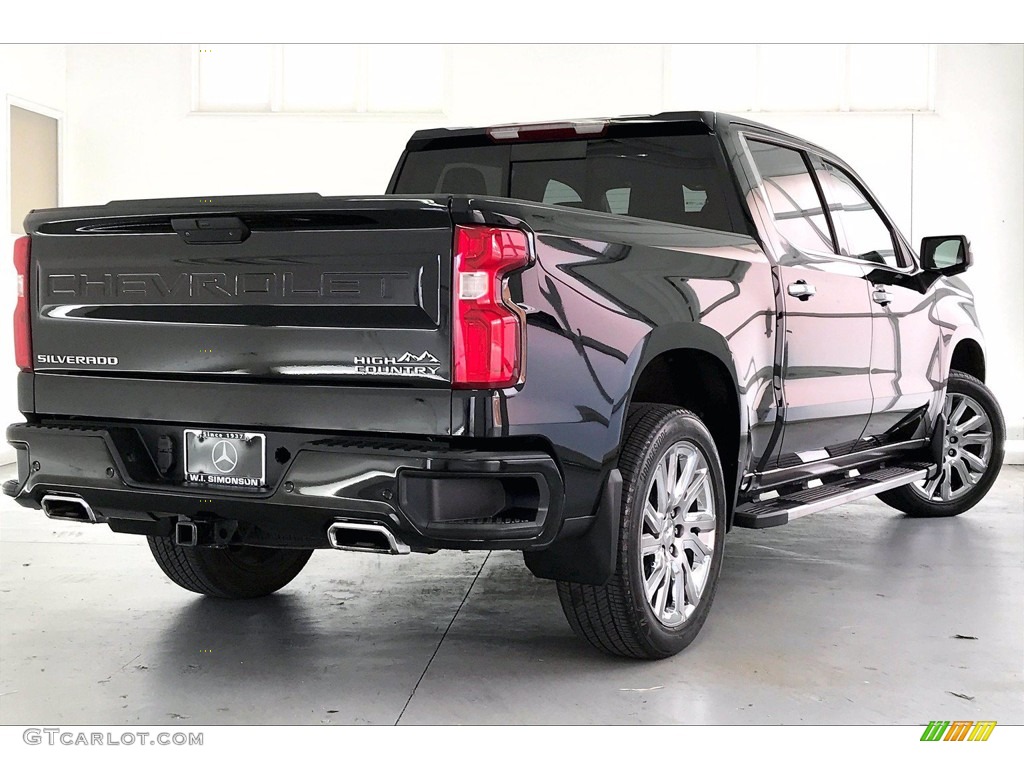 2019 Silverado 1500 High Country Crew Cab 4WD - Black / Jet Black photo #13