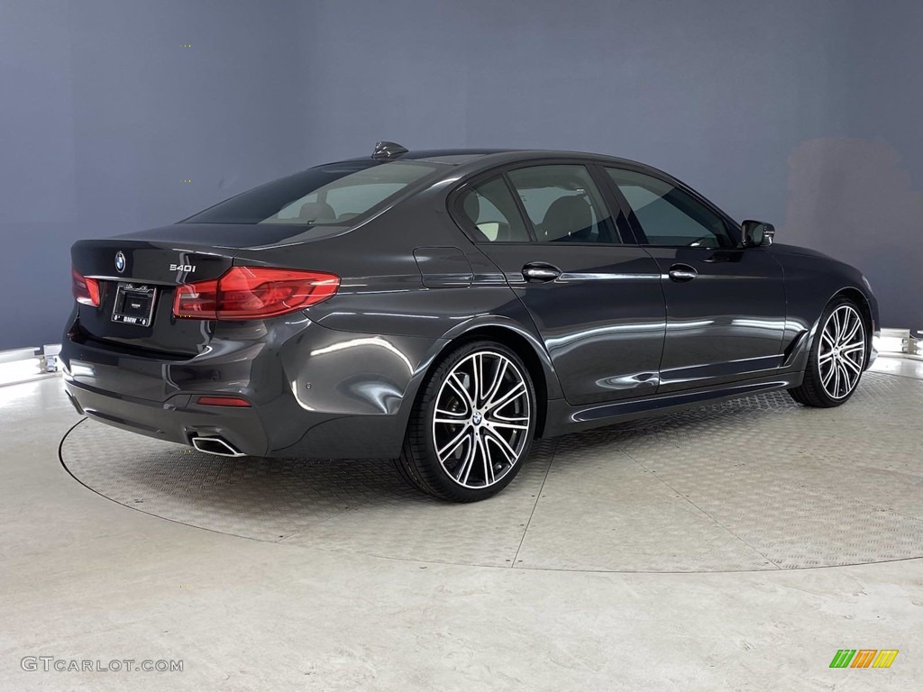 2018 5 Series 540i Sedan - Dark Graphite Metallic / Black photo #5