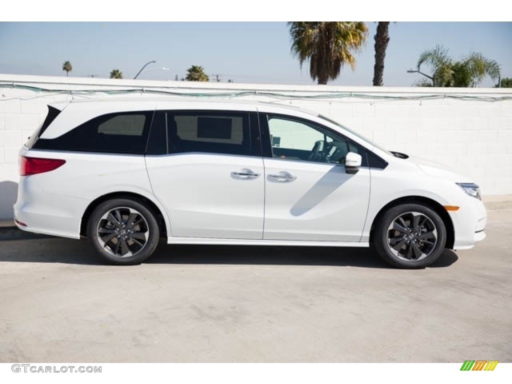 Platinum White Pearl 2022 Honda Odyssey Elite Exterior Photo #141500104