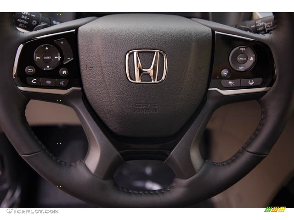 2022 Honda Odyssey Elite Beige Steering Wheel Photo #141500320