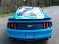 2017 Grabber Blue Ford Mustang EcoBoost Premium Coupe  photo #7