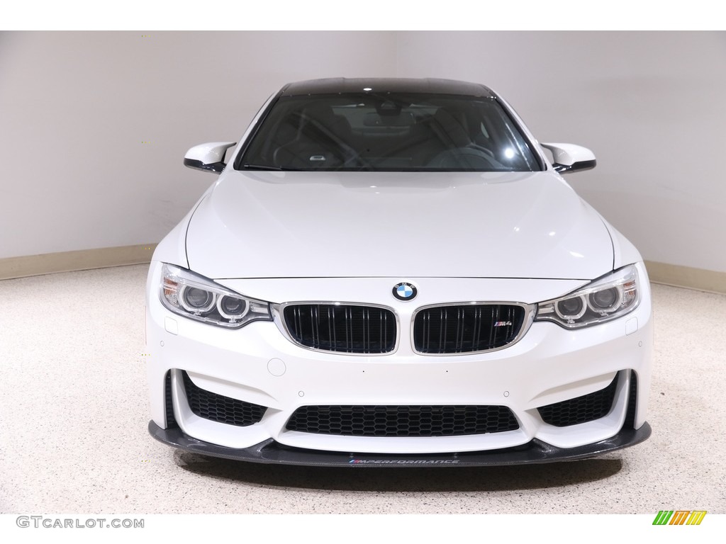 2016 M4 Coupe - Mineral White Metallic / Black photo #2