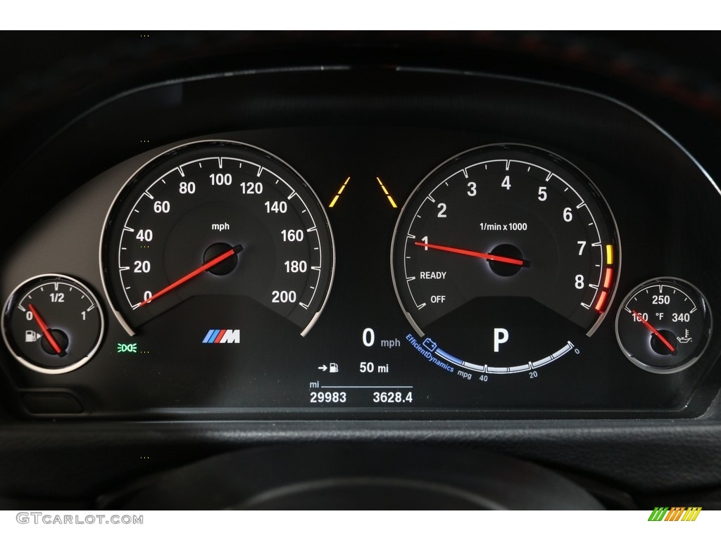 2016 BMW M4 Coupe Gauges Photos