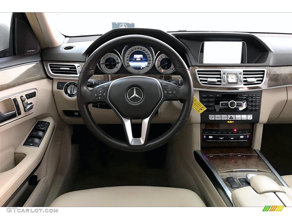 2014 E 350 Sport Sedan - Diamond White Metallic / Silk Beige/Espresso Brown photo #4