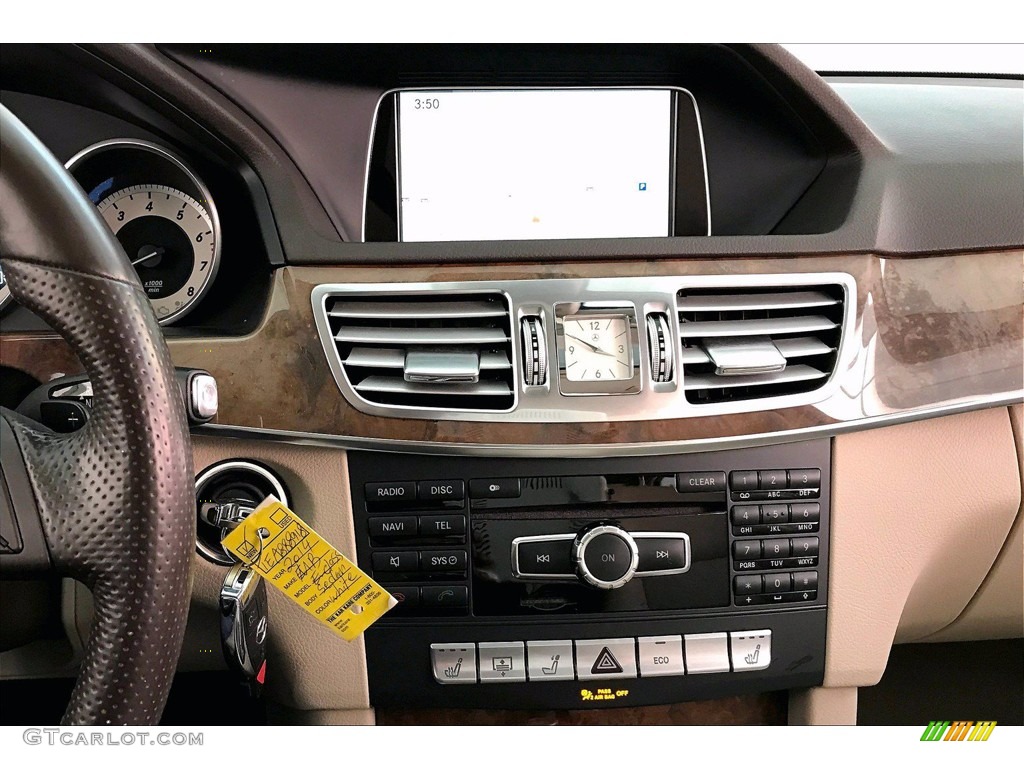 2014 E 350 Sport Sedan - Diamond White Metallic / Silk Beige/Espresso Brown photo #5