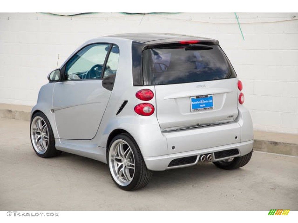 2014 fortwo BRABUS coupe - Silver Metallic / Black photo #2