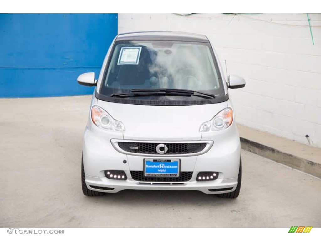 2014 fortwo BRABUS coupe - Silver Metallic / Black photo #6