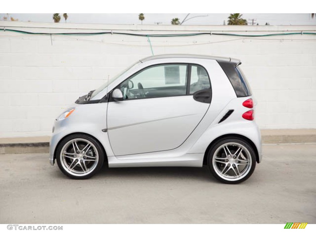 2014 fortwo BRABUS coupe - Silver Metallic / Black photo #7