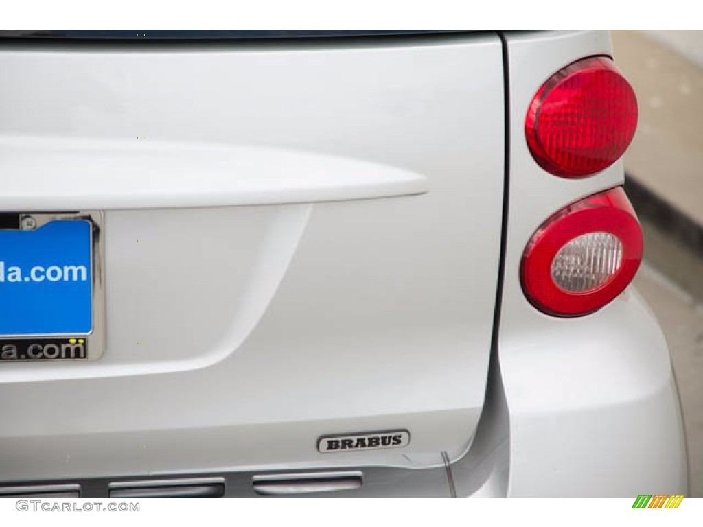 2014 fortwo BRABUS coupe - Silver Metallic / Black photo #10