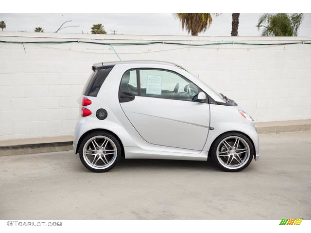2014 fortwo BRABUS coupe - Silver Metallic / Black photo #11