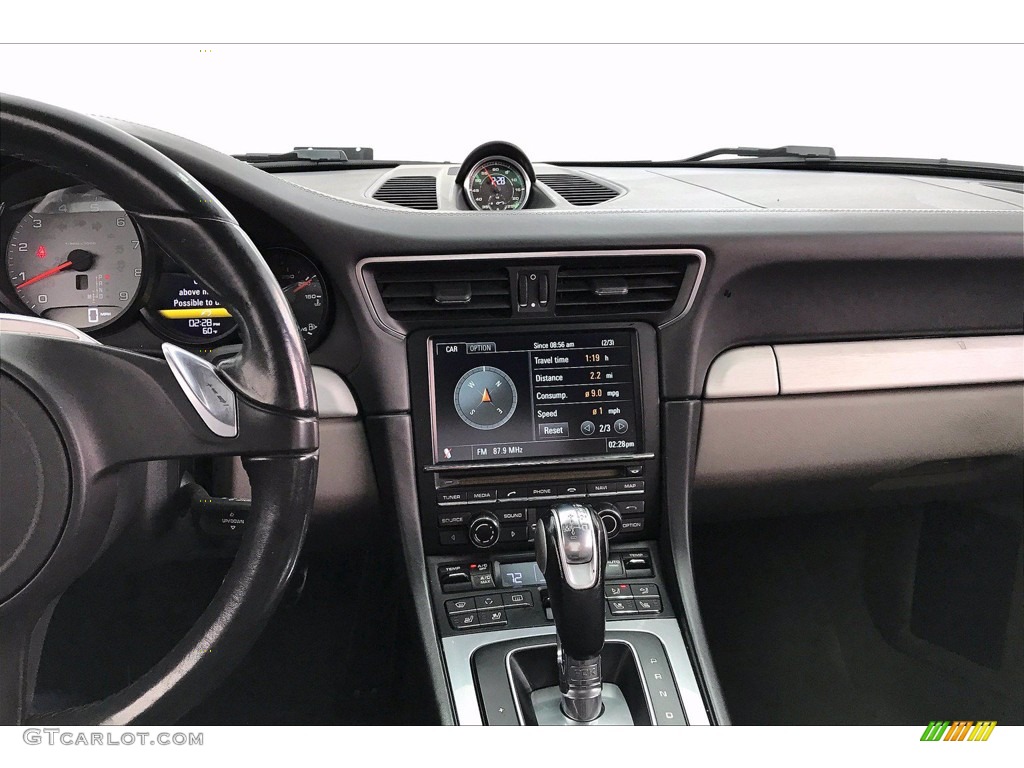 2013 911 Carrera S Cabriolet - Agate Grey Metallic / Black/Platinum Grey photo #5