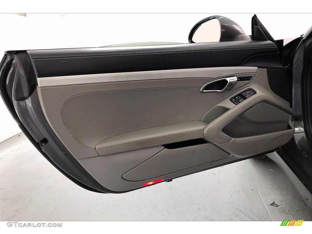 2013 911 Carrera S Cabriolet - Agate Grey Metallic / Black/Platinum Grey photo #26