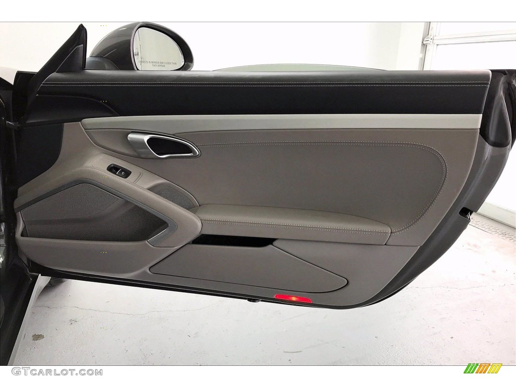 2013 911 Carrera S Cabriolet - Agate Grey Metallic / Black/Platinum Grey photo #27