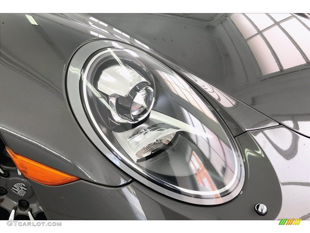 2013 911 Carrera S Cabriolet - Agate Grey Metallic / Black/Platinum Grey photo #28