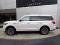 White Platinum Metallic Tri-Coat 2019 Lincoln Navigator Reserve 4x4 Exterior