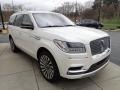 2019 White Platinum Metallic Tri-Coat Lincoln Navigator Reserve 4x4  photo #8