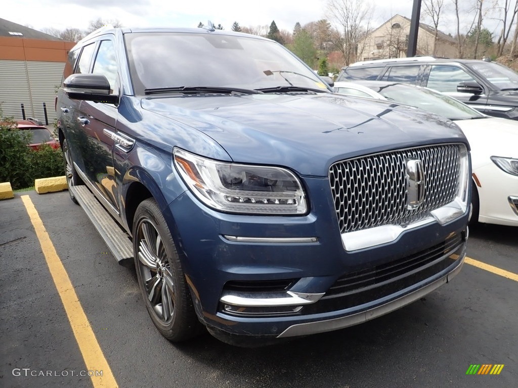 Blue Diamond Metallic 2019 Lincoln Navigator Reserve 4x4 Exterior Photo #141507364