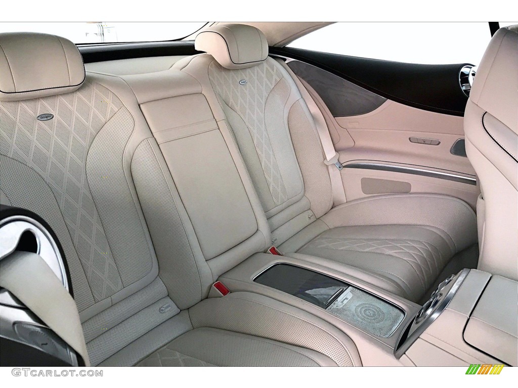 2017 Mercedes-Benz S 550 4Matic Coupe Rear Seat Photo #141507460