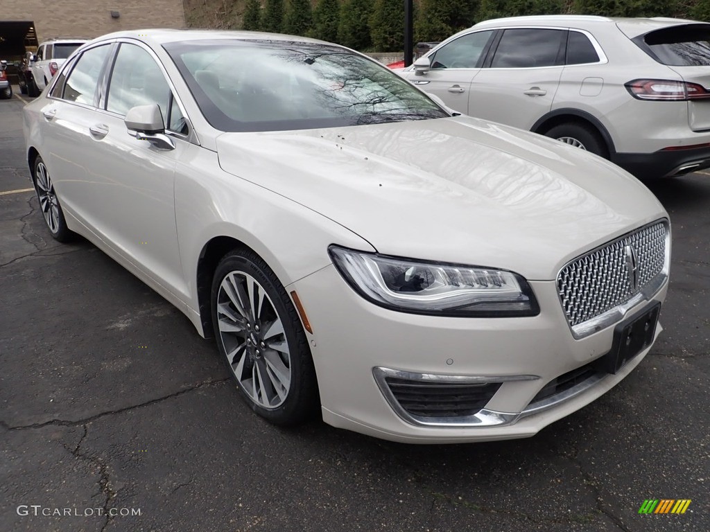 Ceramic Pearl 2019 Lincoln MKZ Hybrid Reserve II Exterior Photo #141507466