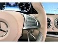 2017 Mercedes-Benz S designo Porcelain/Espresso Interior Controls Photo