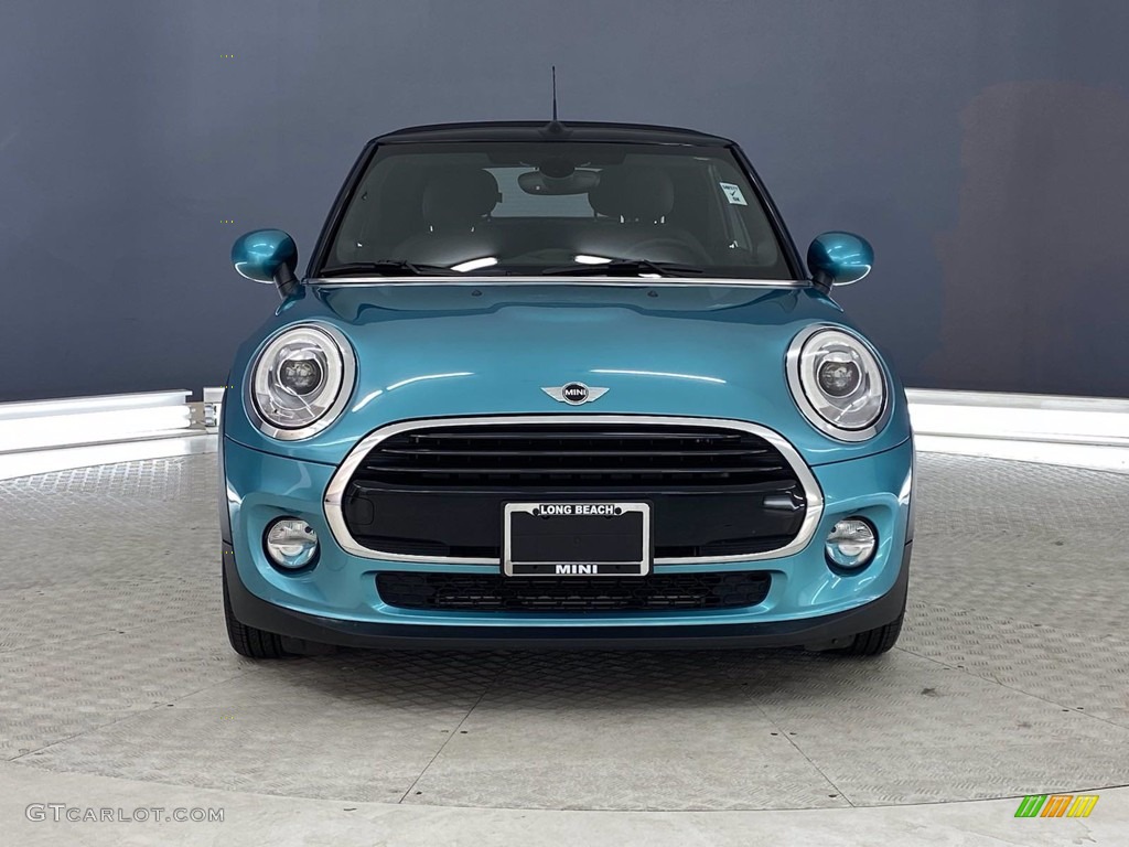 2018 Convertible Cooper - Caribbean Aqua Metallic / Carbon Black photo #2