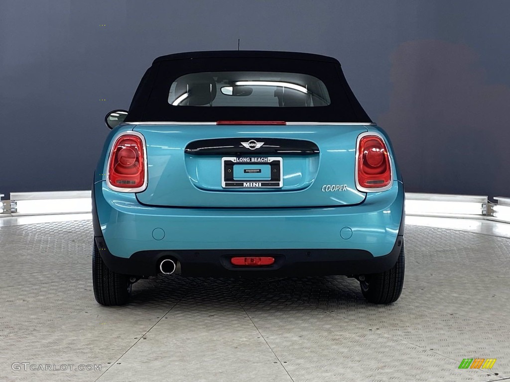 2018 Convertible Cooper - Caribbean Aqua Metallic / Carbon Black photo #4