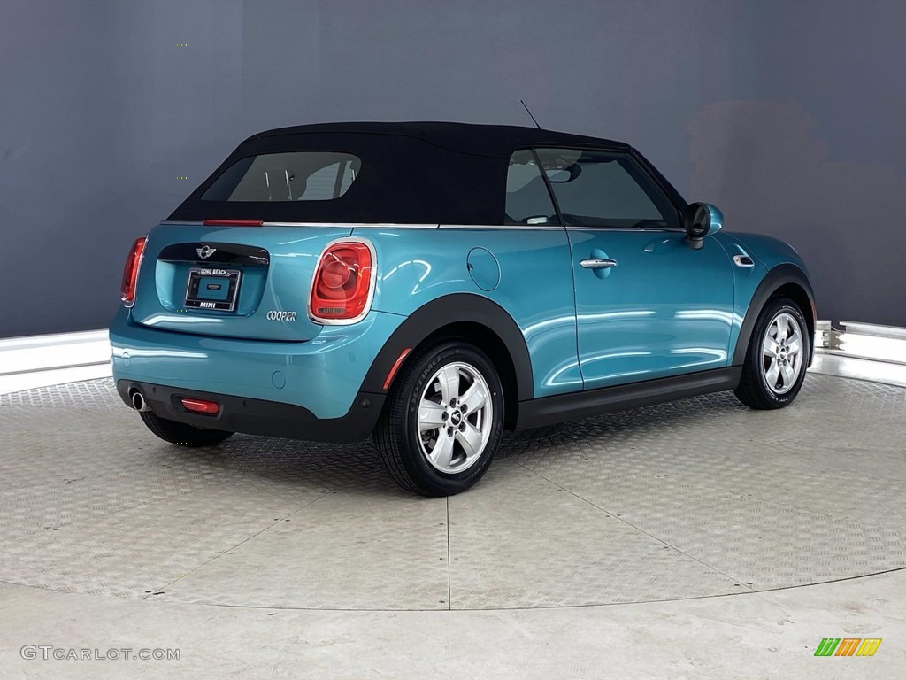 2018 Convertible Cooper - Caribbean Aqua Metallic / Carbon Black photo #5