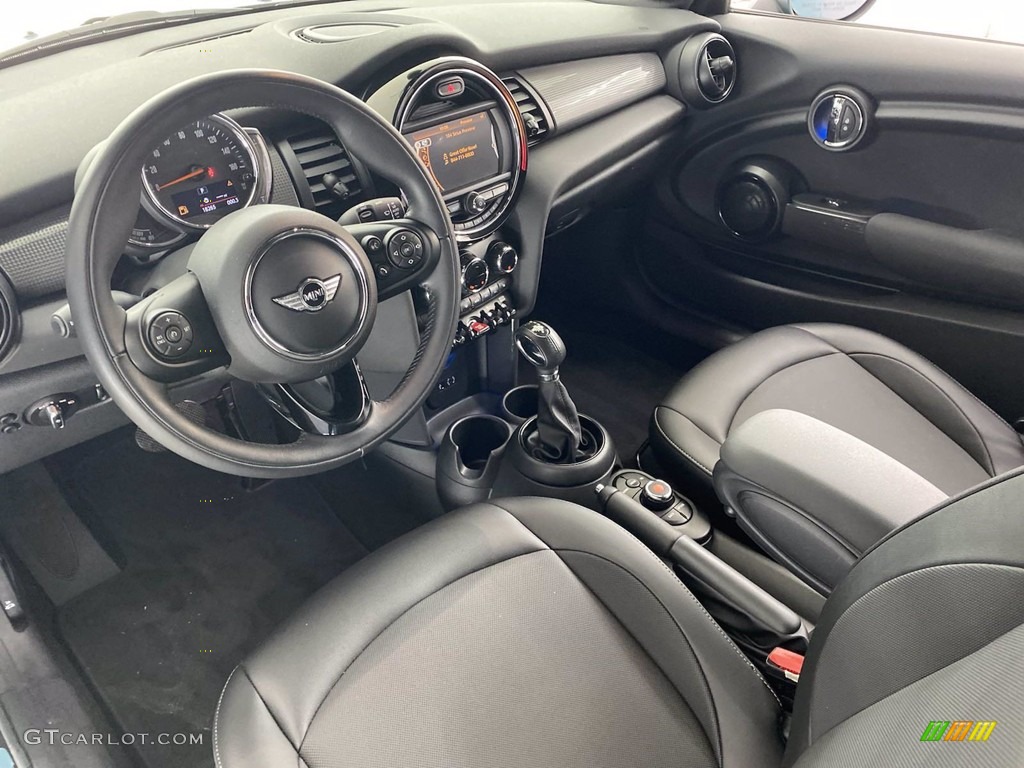 Carbon Black Interior 2018 Mini Convertible Cooper Photo #141509269