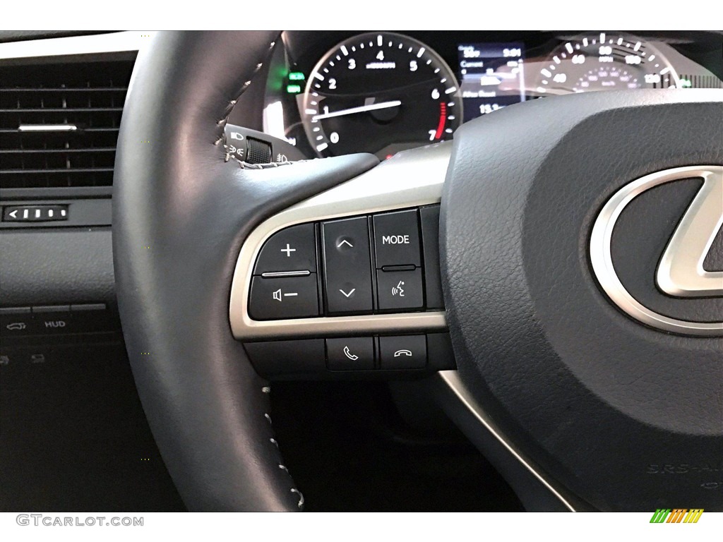 2018 Lexus RX 350 Black Steering Wheel Photo #141509413