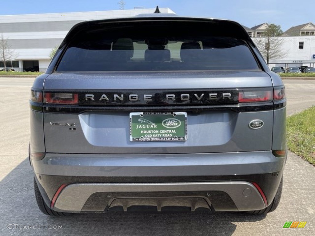 2021 Range Rover Velar R-Dynamic S - Byron Blue Metallic / Light Oyster/Ebony photo #9