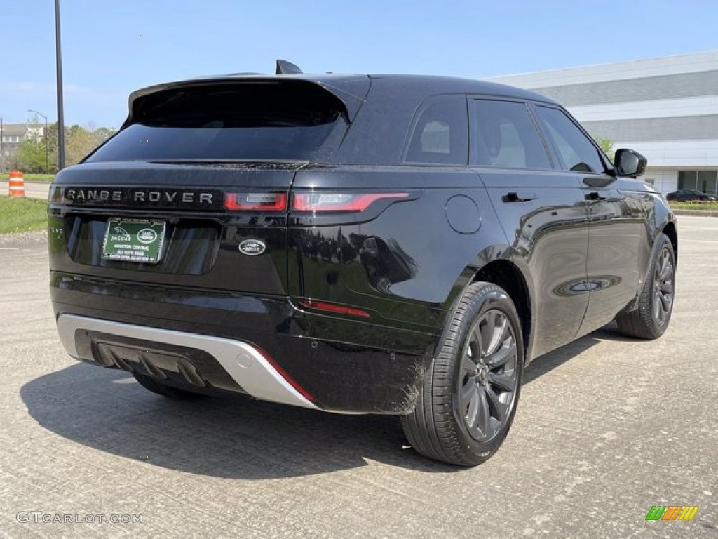 2021 Range Rover Velar R-Dynamic S - Santorini Black Metallic / Light Oyster/Ebony photo #3