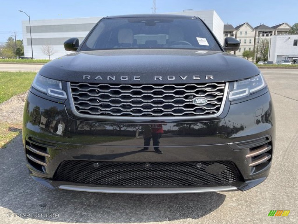 2021 Range Rover Velar R-Dynamic S - Santorini Black Metallic / Light Oyster/Ebony photo #10